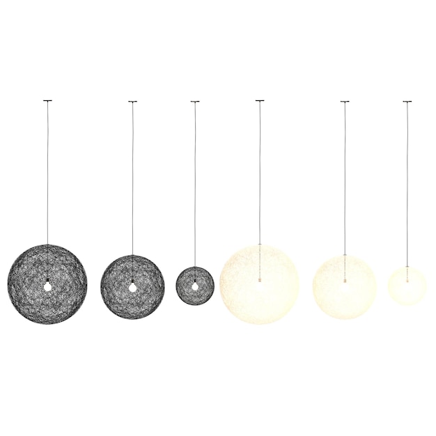 kroonluchter aan het plafond geïsoleerd op witte achtergrond hangende lamp hanglamp 3D illustratie
