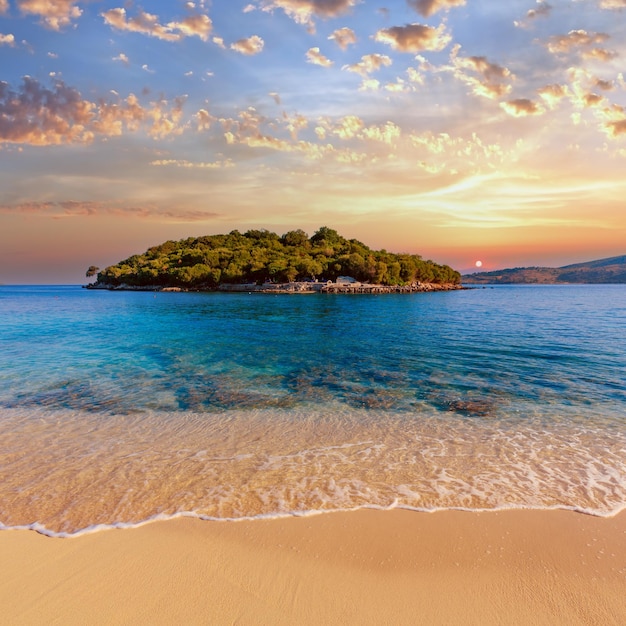 Ksamil beach Albania