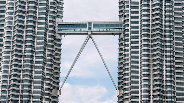 Photo kuala lumpur skyscrapers