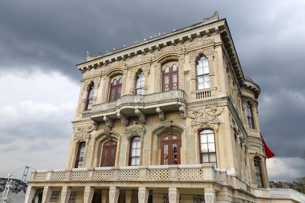 Kucuksu Palace in Istanbul City Turkey