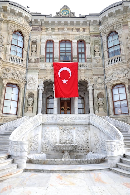 Kucuksu Palace in Istanbul City Turkey