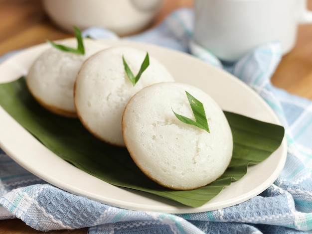 Kue Apem is traditional food from Indonesia