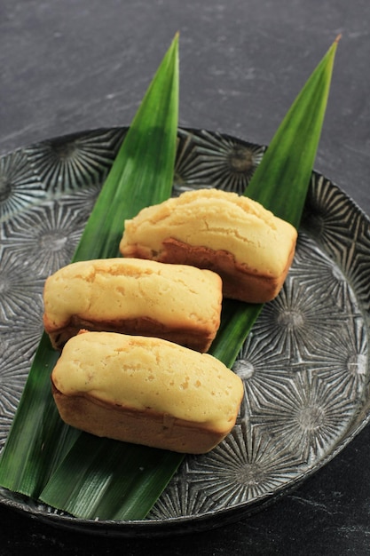 Premium Photo | Kue balok traditional street food from bandung