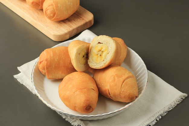 Kue Molen Pisang Bread Pastry with Banana FIlling