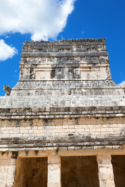 Kukulkan Pyramid in Chichen Itza Site, Mexico