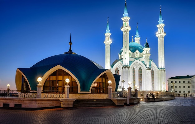 カザン クレムリン タタールスタン ロシアのクル シャリフ モスク