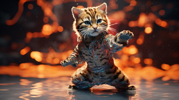 Kung Fu Kitten