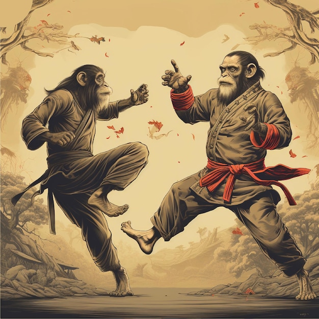 Kung Fu Monkey Style