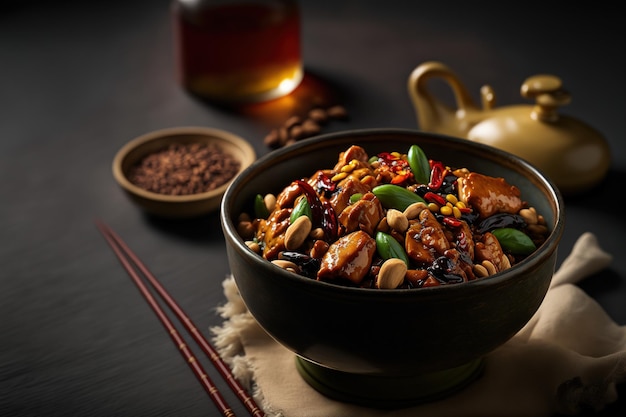 Kung Pao Chicken chinese cuisine popular dish