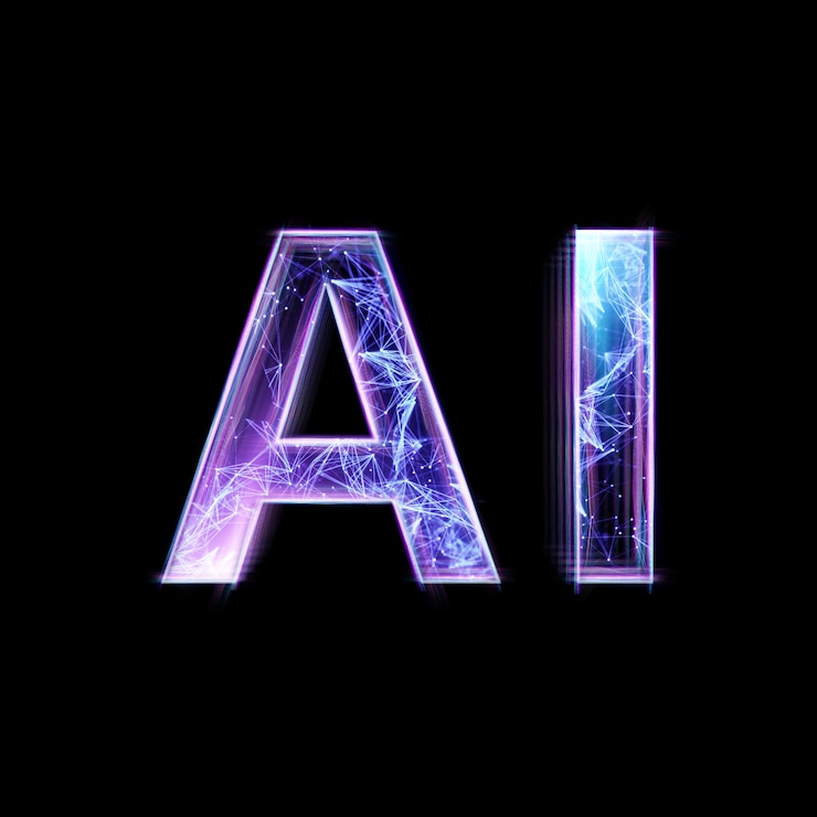 Foto kunstmatige intelligentiehologram