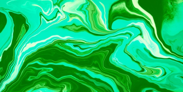 Kunstzinnige verkenning van groene verfstreken