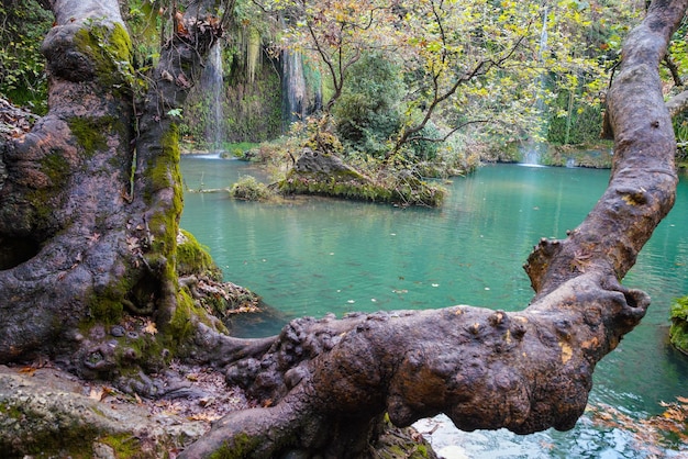 Водопад Куршунлу в Анталии, Турция