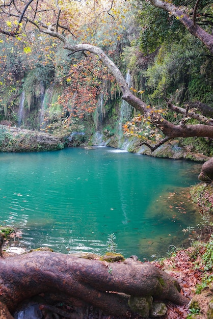 Kursunlu-waterval in Antalya Turkiye