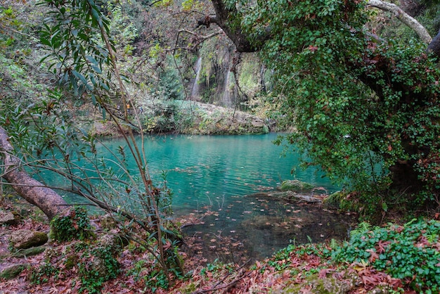 Kursunlu-waterval in Antalya Turkiye