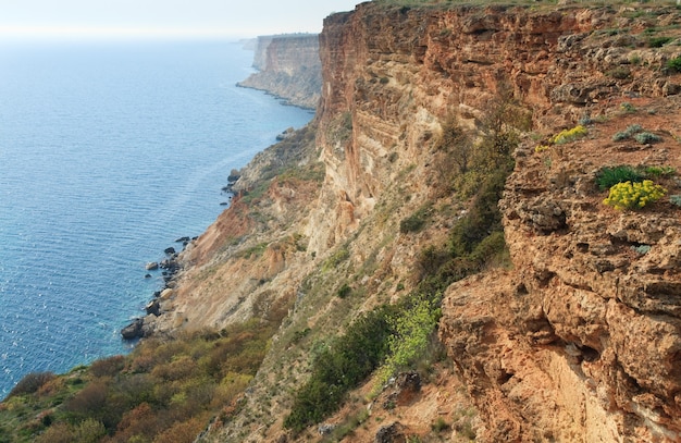 Kust rots uitzicht vanaf Phiolent Cape