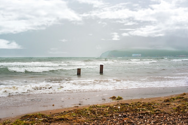 Kust van de zee van Japan