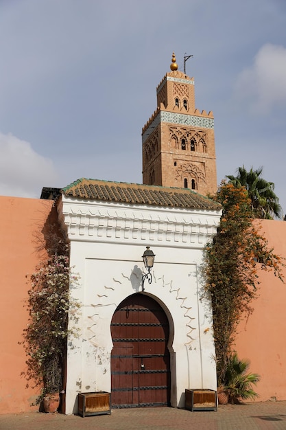 Kutubiyya Mosque in Marrakesh Morocco