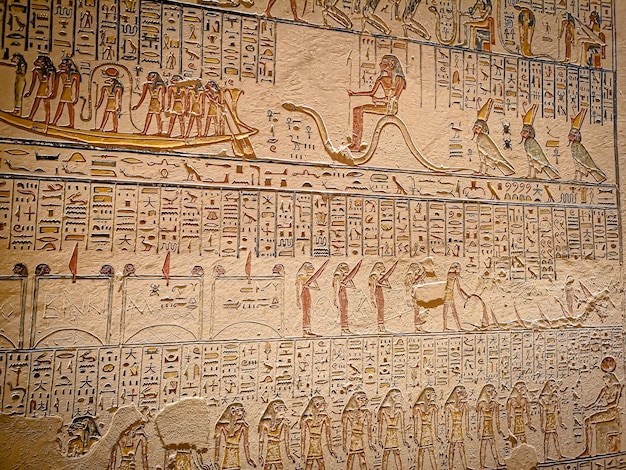 KV9 Kings Valley No 9 Graf van Memnon graf van de farao's uit de 20e dynastie Ramses V en Ramses VI
