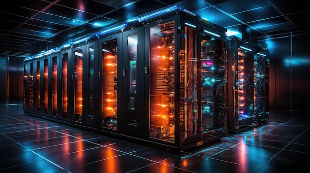 Kwantumcomputersysteem in een beveiligd datacenter