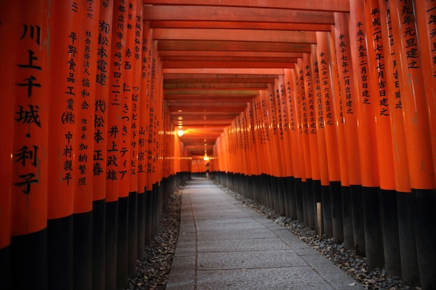 KYOTO - June 1 : Fushimi Inari Taisha Shrine Inari in Kyoto. JAPAN June 1 , 2011