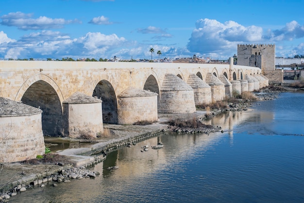 La Calahorra tower and the Roman bridge of Cordoba