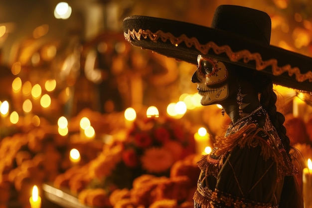 La Catrina op The Darkness Candle