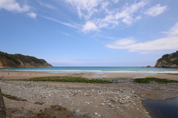 사진 la concha de artedo 해변 마을 cudillero cantabria