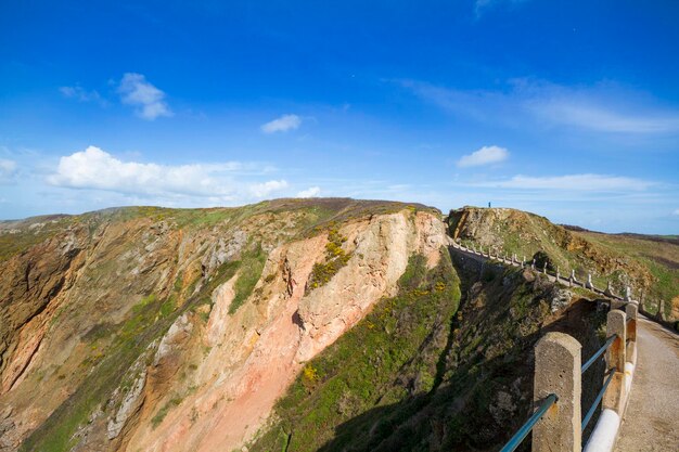 La coupee on sark channel islands