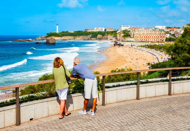 La grande plage beach biarritz