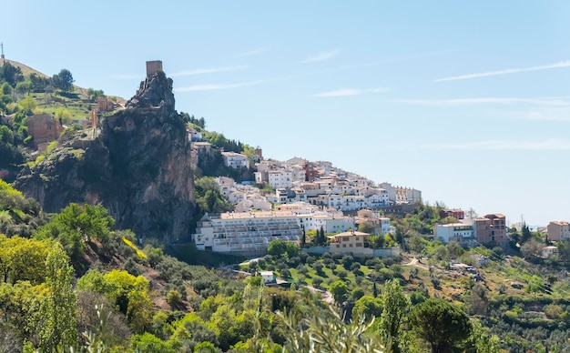 La Iruela stad in Sierra de Cazorla Jaen Spanje