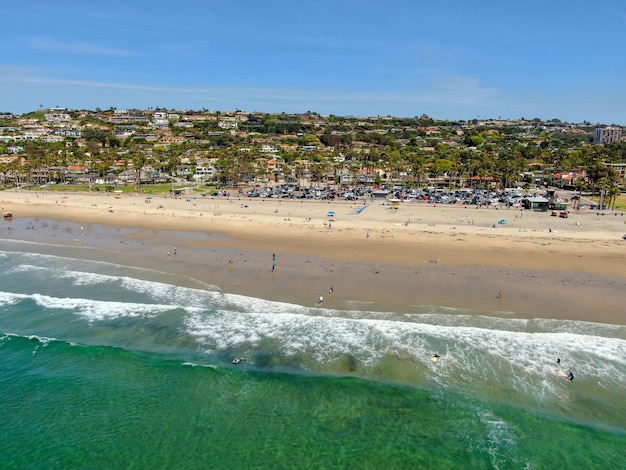 La Jolla, San Diego, California, USA. Beach with pacific ocean