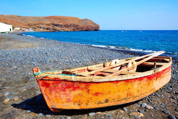 La Lajita strand Fuerteventura op de Canarische eilanden