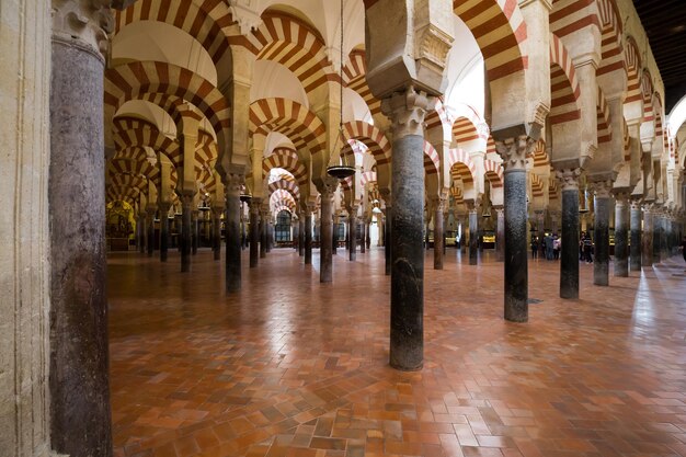 Photo la mezquita cathedral in cordoba spain the cathedral was built inside of the former great mosque