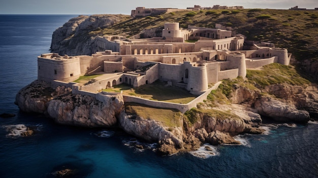 La Mola Fortress in Menorca Spain