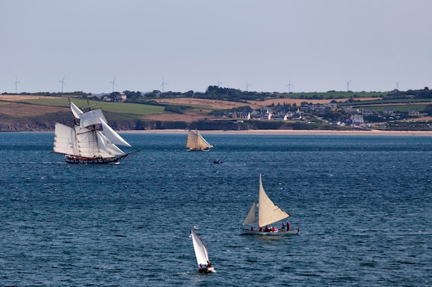 La Recouvrance tijdens het maritieme festival van Douarnenez