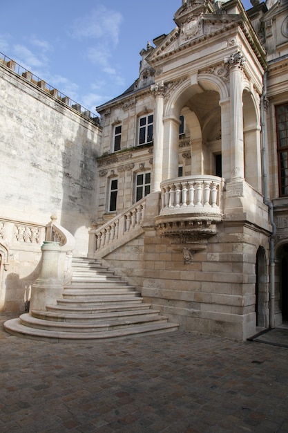 La rochelle city hall in town center