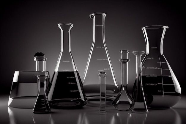 The lab Glassware Science Laboratory