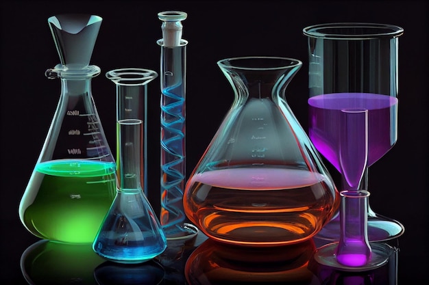 Лаборатория Glassware Science Laboratory