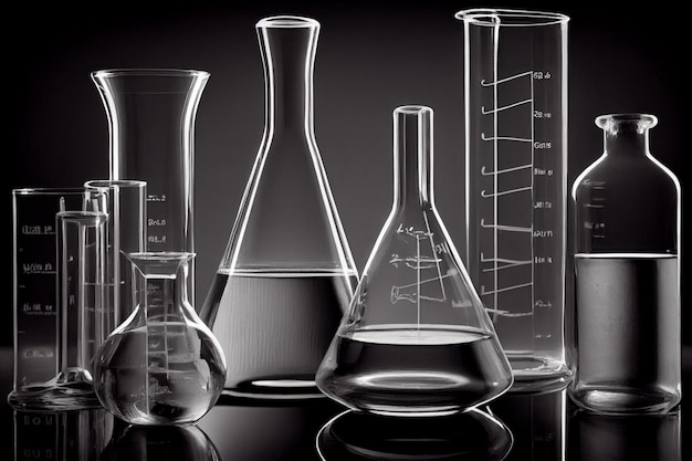 The lab Glassware Science Laboratory