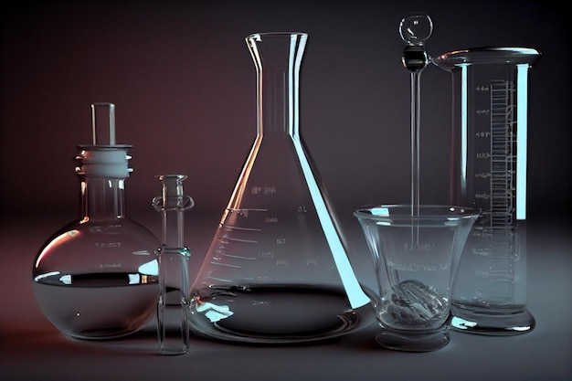 The lab Glassware Science Laboratory