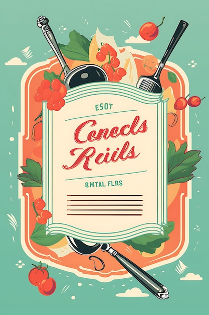 Label designs vintage inspired vector and creative packaging posters with an antique and retro style