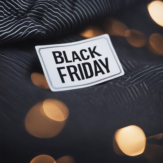 Photo labels for black friday