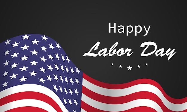 Labor Day USA illustratie achtergrond vector illustratie
