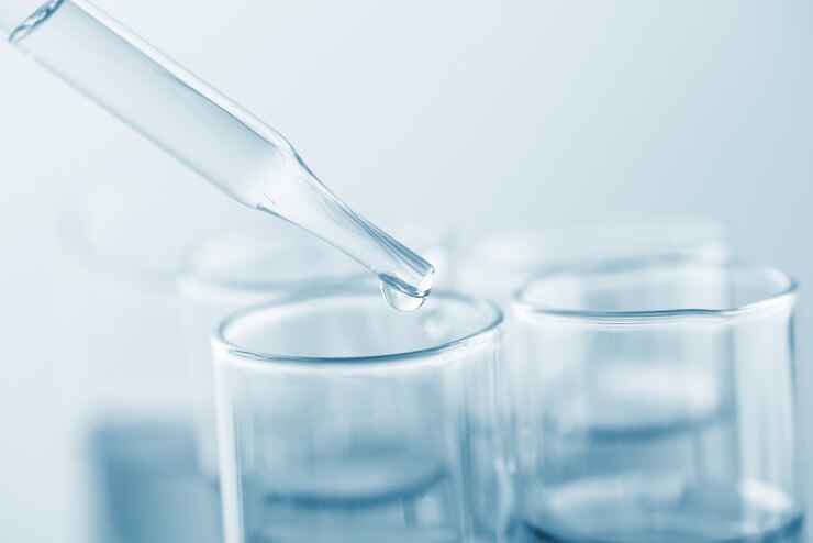 laboratorium reageerbuisjes voor de wetenschap