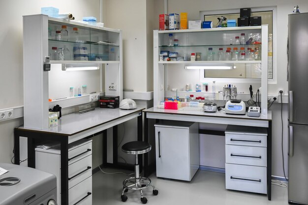 Foto laboratorium voor biologisch onderzoek