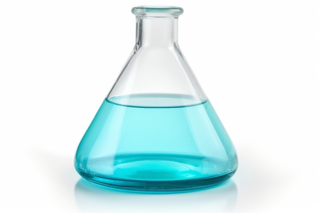 Laboratory flask chemical Lab solution Generate Ai