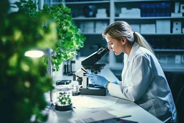 Foto laboratorio di sviluppi medici