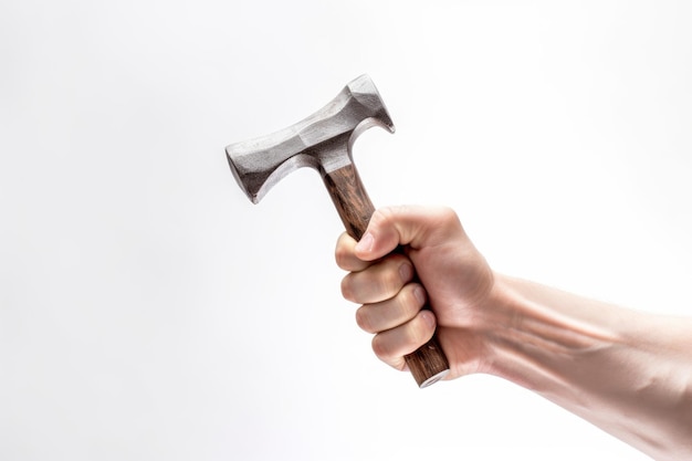 Photo labour day hand hammer generate ai