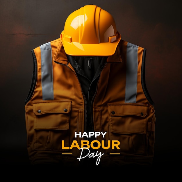 Labour day poster design