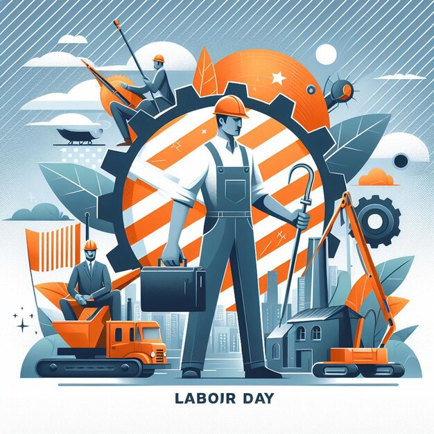 Labour Day Poster Flyer Banner Free Photos and Labour Day Background